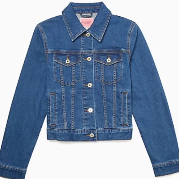 Coats | Kate Spade Denim Jacket | Poshmark